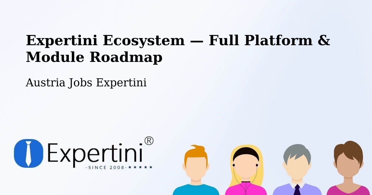 Expertini Ecosystem — Full Platform & Module Roadmap – Nikitsch